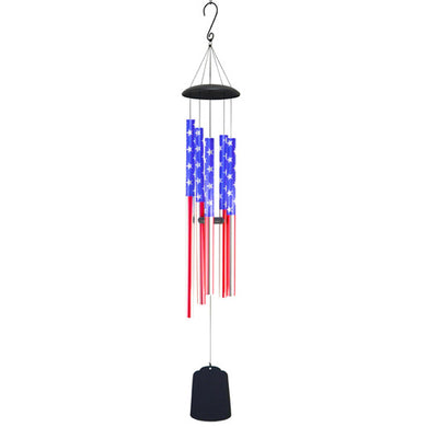 Chime Printed Tune UV Patriotic Flag LG