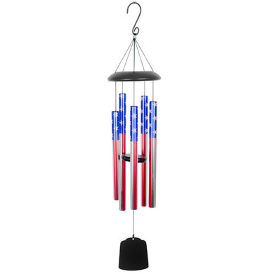 Chime Printed Tune UV Patriotic Flag SM