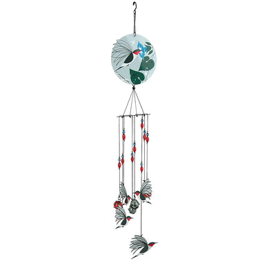 Spiral Chime Charley Harper Hummingbird