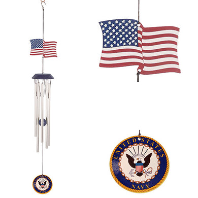 Chime Navy Flag Topper