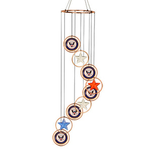 Chime Spiral Metal Navy