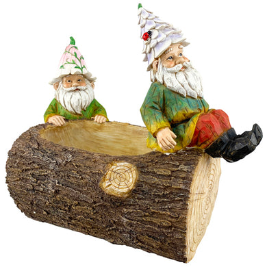 Planter Gnome Log