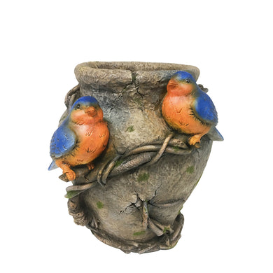 Planter Blue Birds