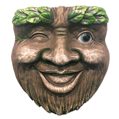 Planter Tree Face Wink