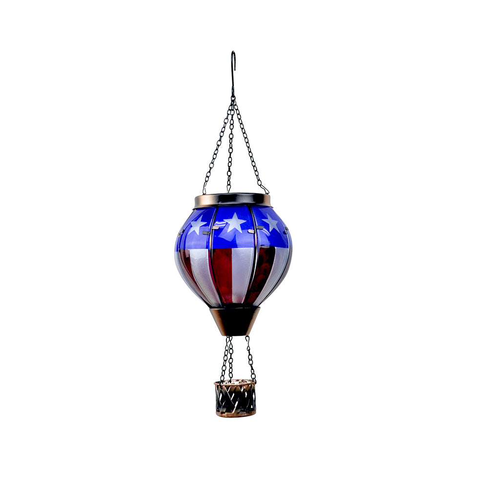 Lantern Solar Balloon Horizontal Star Stripes