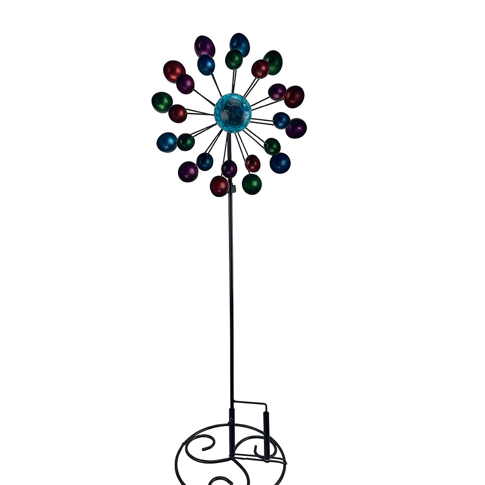 Spinner Stake Solar Multi Color Balls