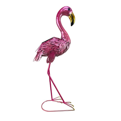 Stake Solar Flamingo Statuary