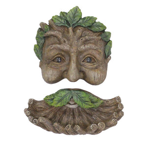 Birdfeeder Tree Face Mustache