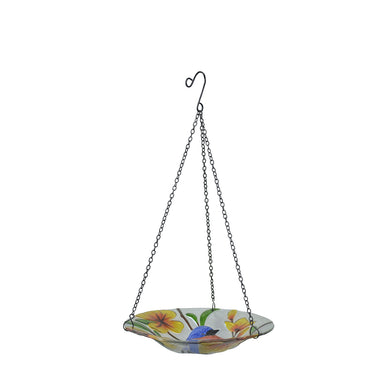 Birdbath Hanging Bluebird