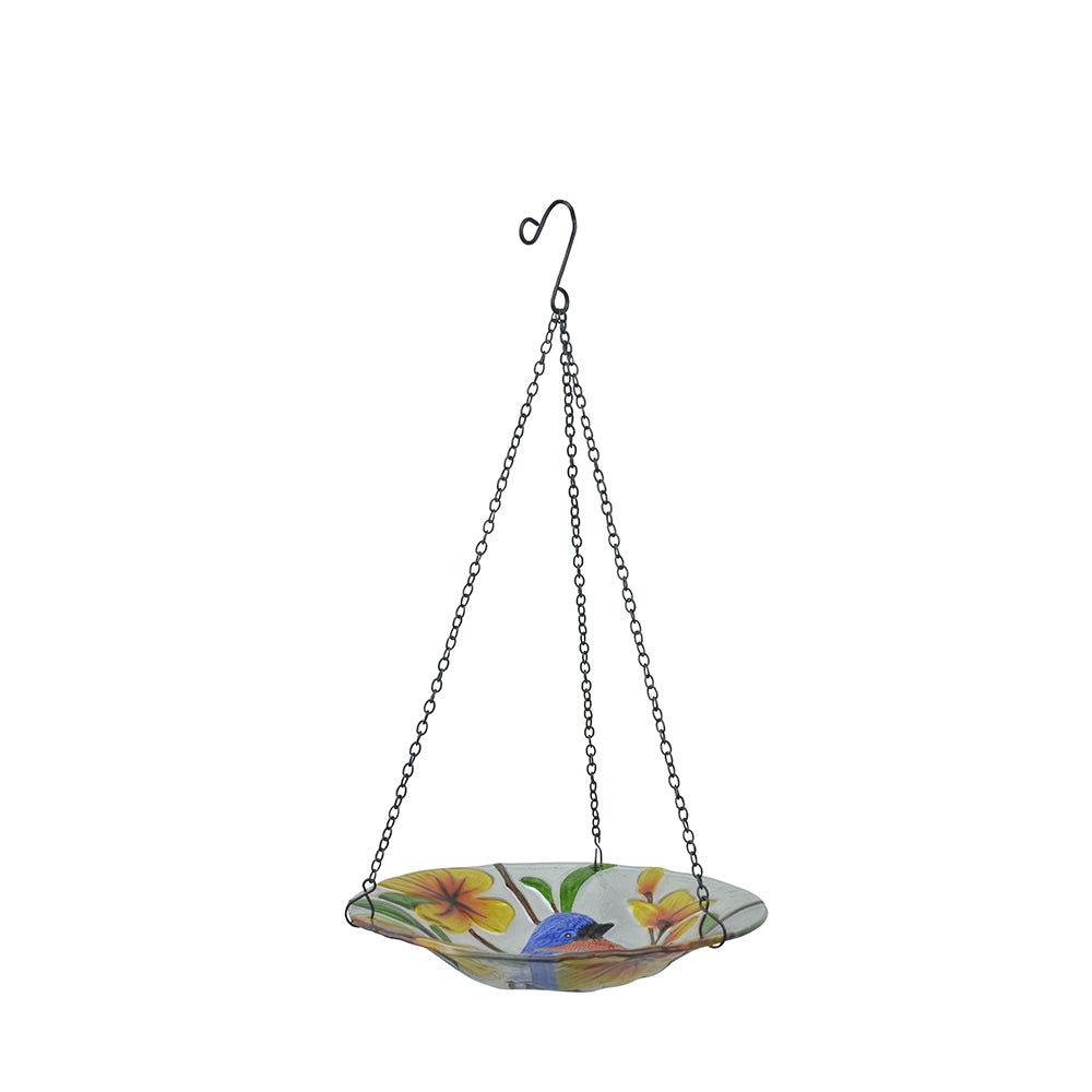 Birdbath Hanging Bluebird