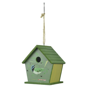 Birdhouse Green Jay Charley Harper