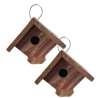 Bird House Wren Set of 2 Amish