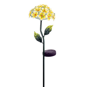 Stake Solar Flower Yellow Set of 3 - Life Is Garden